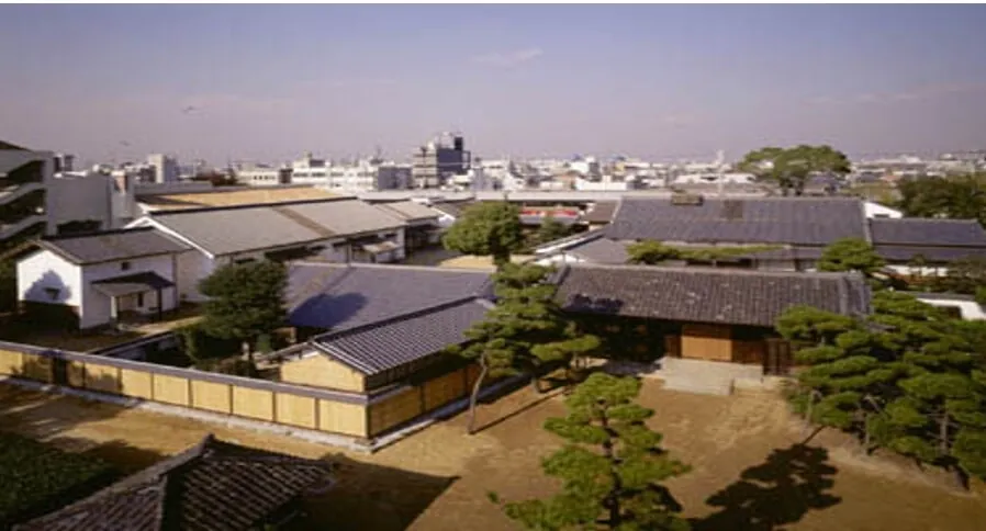 鴻池新田会所（俯瞰）